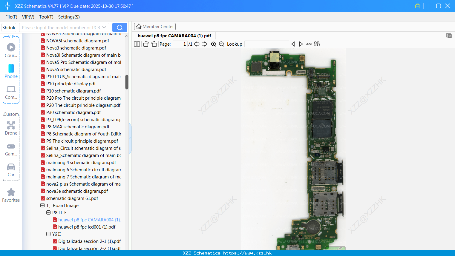 Huawei P8 Fpc CAMARA004 (1)